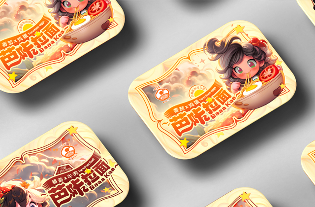芭咔拉面 | 食品包装设计